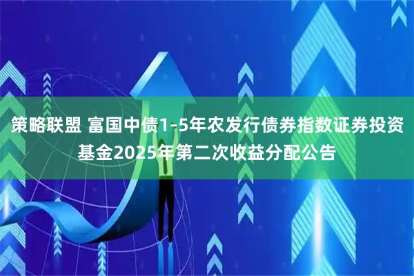 策略联盟 富国中债1-5年农发行债券指数证券投资基金2025年第二次收益分配公告