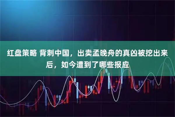 红盘策略 背刺中国，出卖孟晚舟的真凶被挖出来后，如今遭到了哪些报应